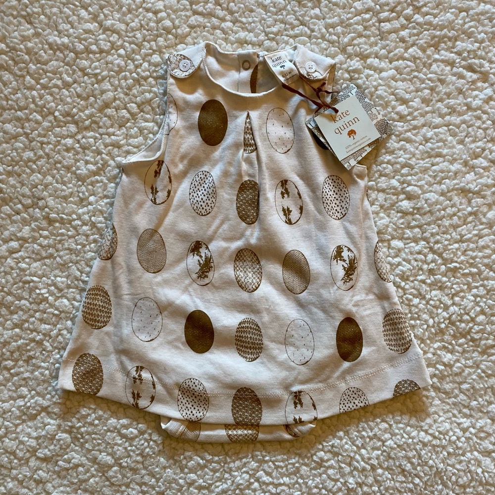 NWT Kate Quinn Easter egg print dress